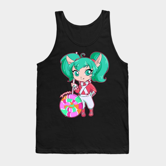 Lollipoppy Tank Top by MeikosArt